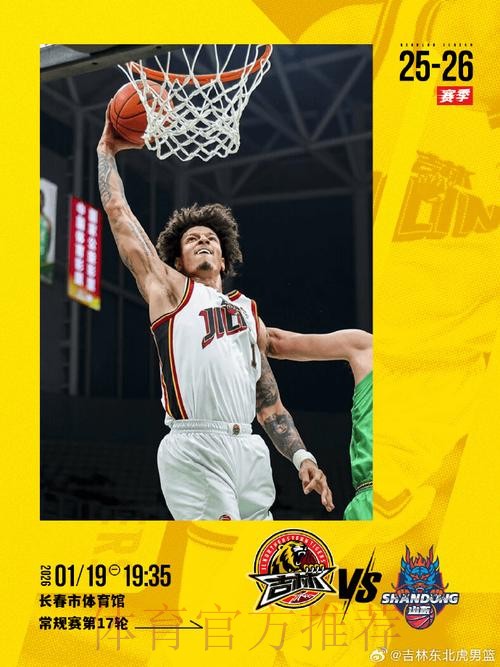 吉林男篮分享赛事预告：球队将于明日对阵广东男篮